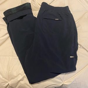 Eddie Bauer fleece lined pants